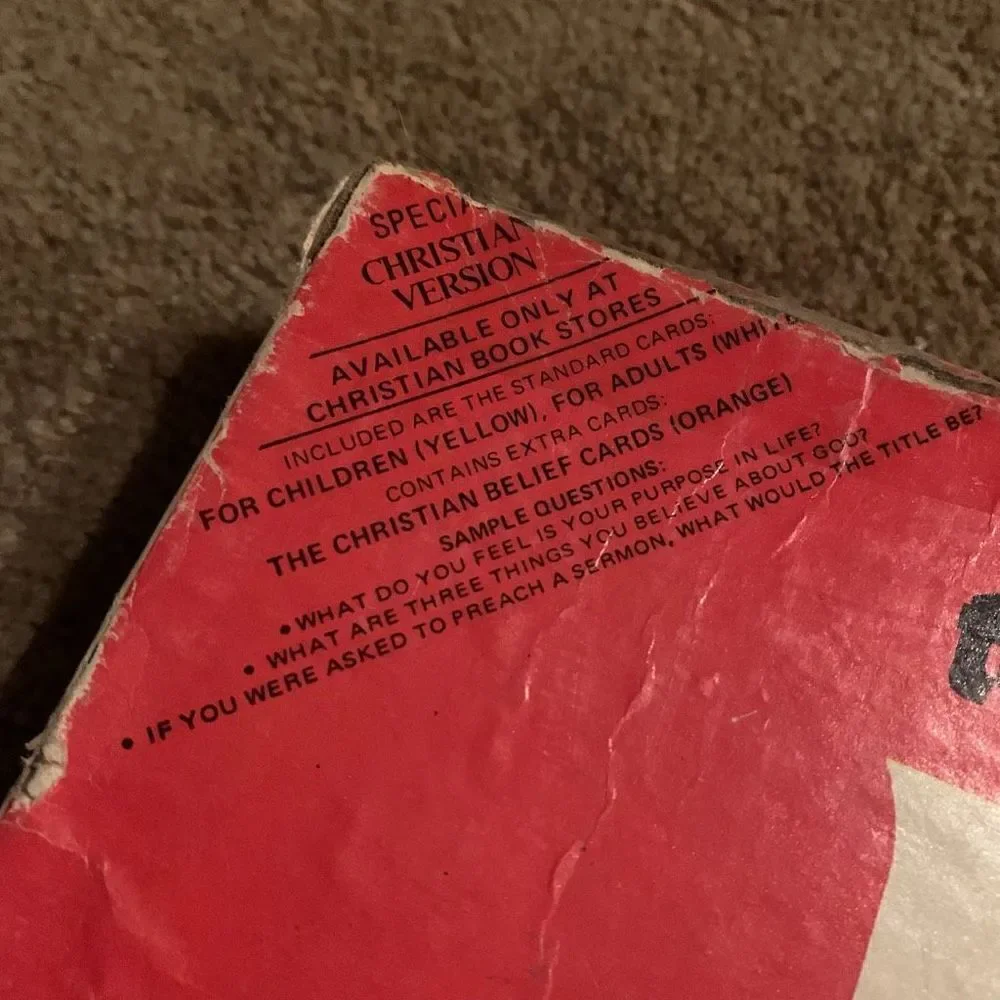 Ungame 1975 Vintage Christian Version Board Game